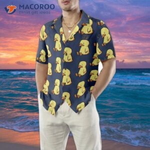 i m wearing a sad hawaiian duck shirt 3