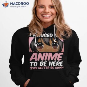 i paused my anime to be here otaku merch shirt hoodie 1