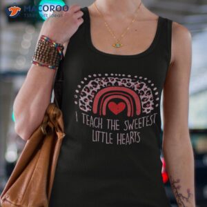 i teach the sweetest hearts rainbow teacher valentines day shirt tank top 4