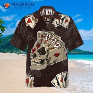 i would rather be at the casino wearing a hawaiian shirt with skull pattern 2