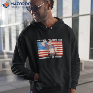 id rather serve cunt than serve my country leon kennedy shirt hoodie 1