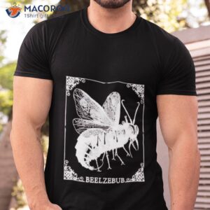 illustration of beelzebub shirt tshirt