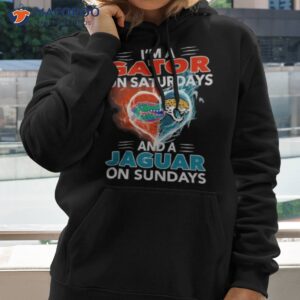 I’m A Gator On Saturdays And A Jaguar On Sundays 2023 Shirt 1 im a gator on saturdays and a jaguar on sundays 2023 shirt hoodie