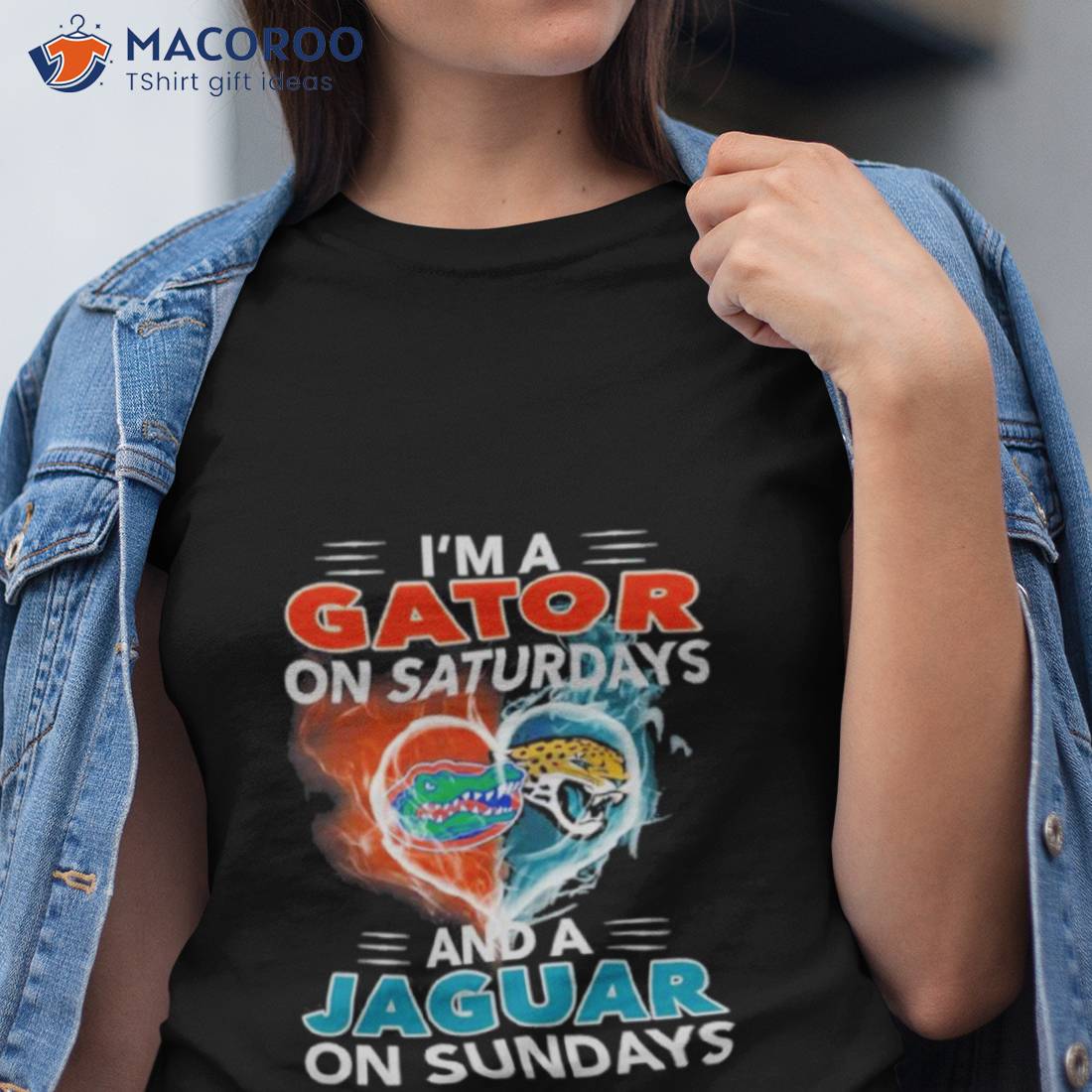 I’m A Gator On Saturdays And A Jaguar On Sundays 2023 Shirt I’m A Gator On Saturdays And A Jaguar On Sundays 2023 Shirt
