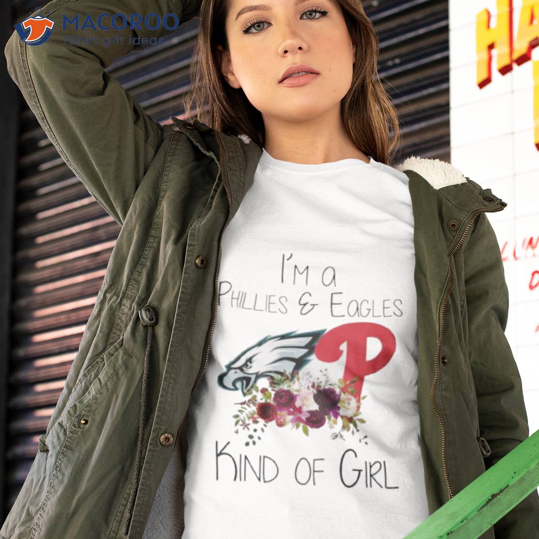 I’m A Phillies Vs Eagles Kind Of Girl Shirt I’m A Phillies Vs Eagles Kind Of Girl Shirt