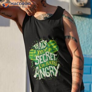 im always angry the hulk quote shirt tank top 1