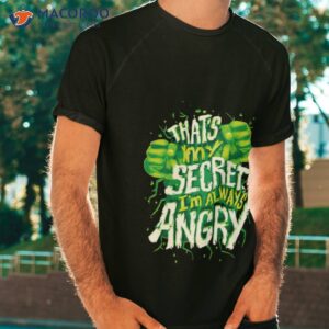 im always angry the hulk quote shirt tshirt