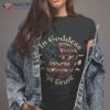 In Goddess We Trust, Witch Lover American Flag Shirt