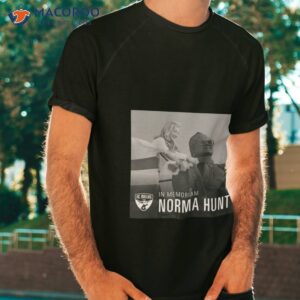 in memoriam norma hunt rip 1938 2023 t shirt tshirt