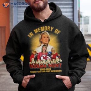 in memory of norma hunt 1938 2023 thank you for the memories shirt hoodie