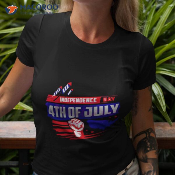 Independence Day 4th Of July Hand Shirt