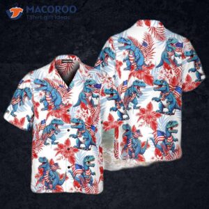 independence day the fourth of july jurassic park american flag and hawaiian shirts 1