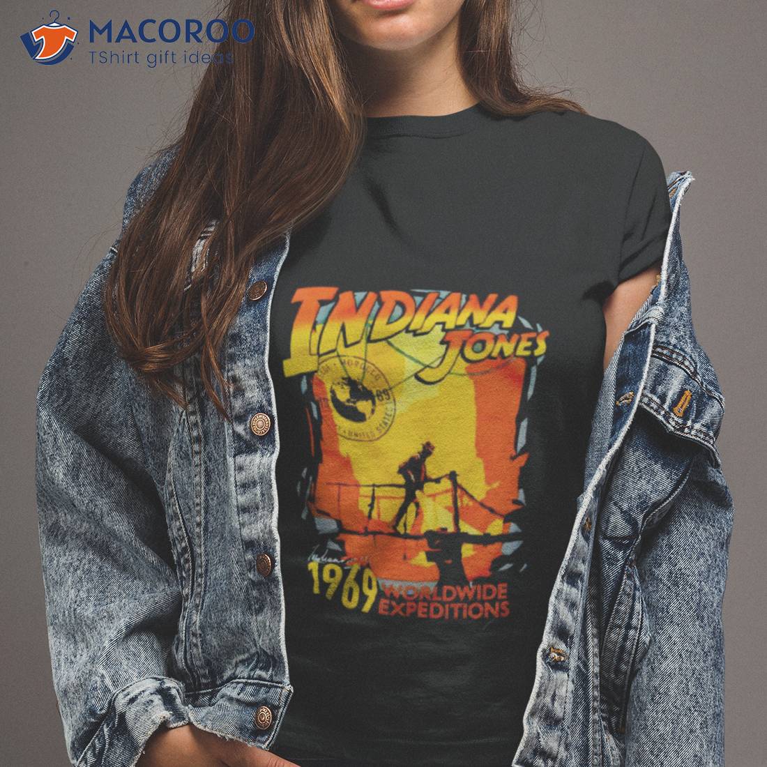 Indiana Jones and the Raiders of the Lost Ark Tie-Dye T-Shirt