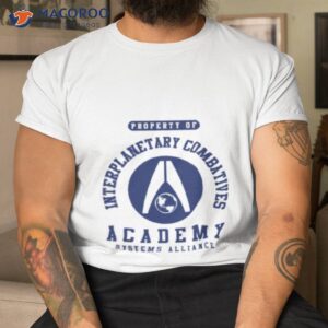 interplanetary combatives academy mass effect shirt tshirt