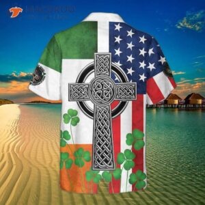 Irish-american Hawaiian Shirt, St. Patrick’s Day Cool Gift