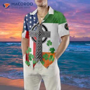 irish american hawaiian shirt st patrick s day cool gift 3