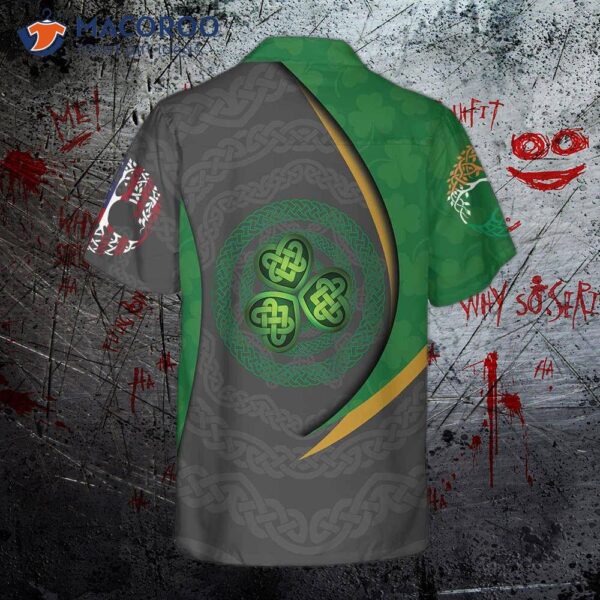 Irish By Blood, American Birth, Hawaiian Shirt – St. Patrick’s Day Shirt, Cool Gift
