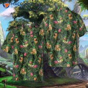 Irish Leprechaun’s Tropical Hawaiian Shirt