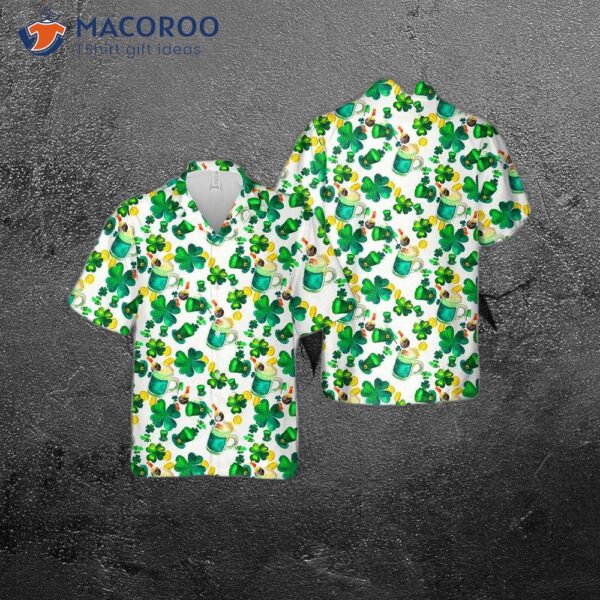 Irish St. Patrick’s Day Beer Hawaiian Shirt