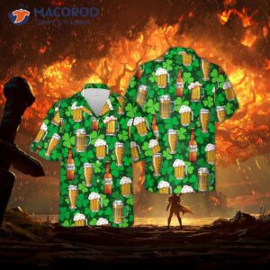 Irish St. Patrick’s Day Beer Hawaiian Shirt
