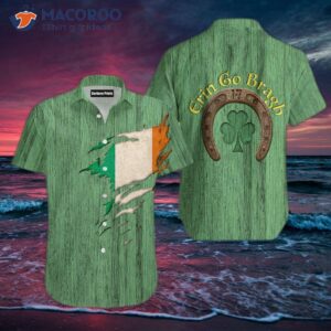 irish st patrick s day green shamrock hawaiian shirts 1 1