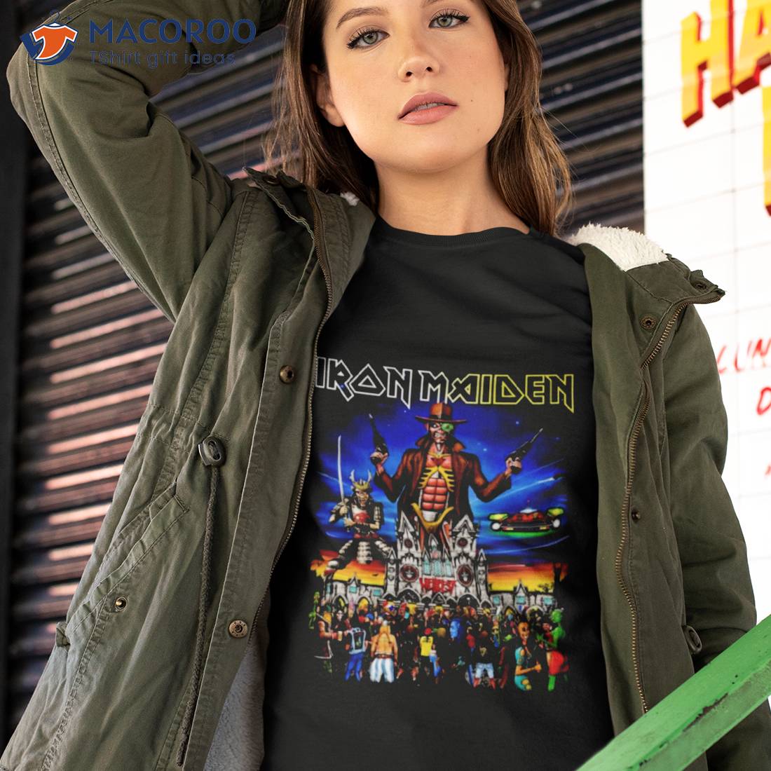 Iron Maiden The Future Past 2023 Tour Hellfest Event Shirt