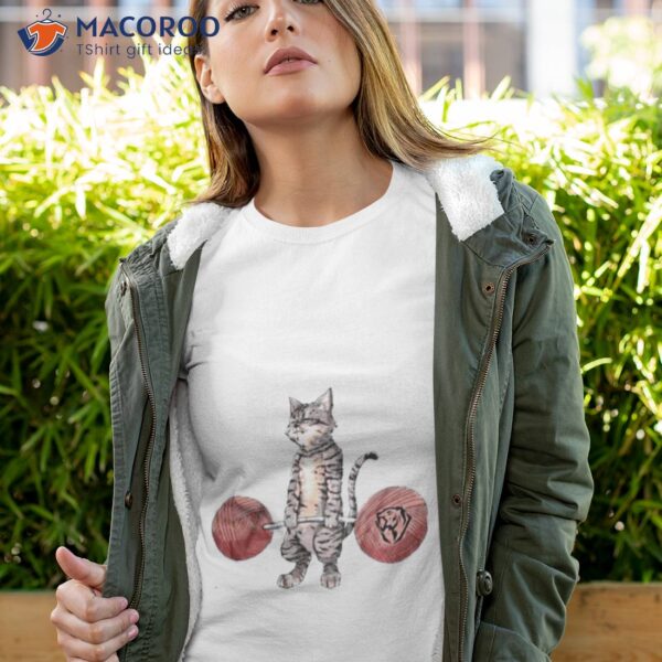 Iron Savage Apparel Deadlifting Tabby Cashirt