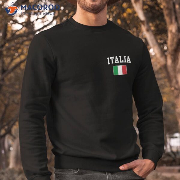 Italia Flag Italy Italian Italiano Family Kids Shirt