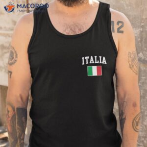 italia flag italy italian italiano family kids shirt tank top