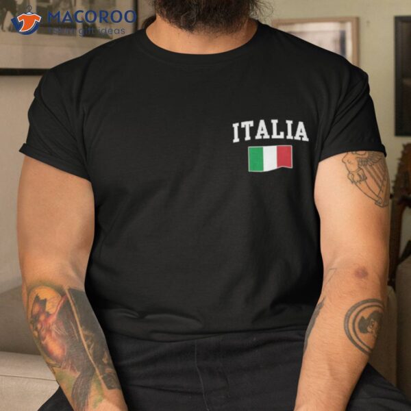 Italia Flag Italy Italian Italiano Family Kids Shirt