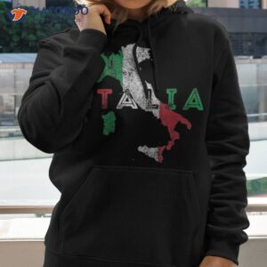 italy map and flag souvenir distressed italia shirt hoodie 2