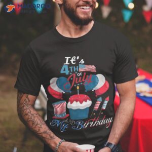 its 4th july and my birthday tshirt patriotic gift for kids tshirt