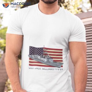 jack williams ffg 24 frigate ship diagram usa shirt tshirt