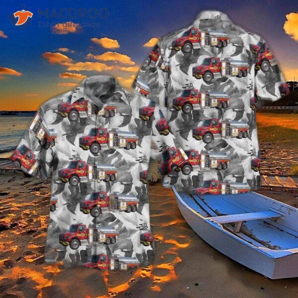 Jacksonville, Florida, Jacksonville Fire & Rescue Hawaiian Shirt