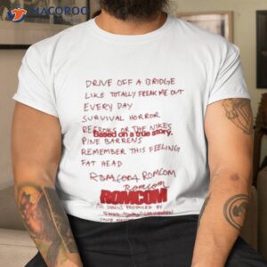 jakey romcom shirt tshirt