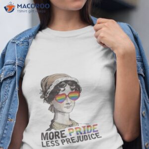 jane austen more pride less prejudice lgbt shirt tshirt