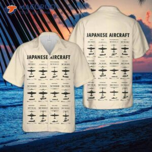 Japanese Aircraft In World War Ii Hawaiian Shirt