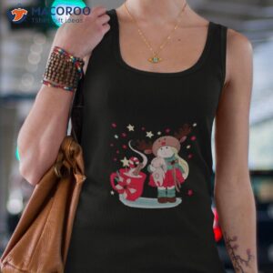 japanese anime design christmas girl shirt tank top 4