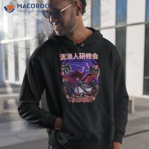 japanese manga rurouni kenshin samurai x anime art shirt hoodie 1