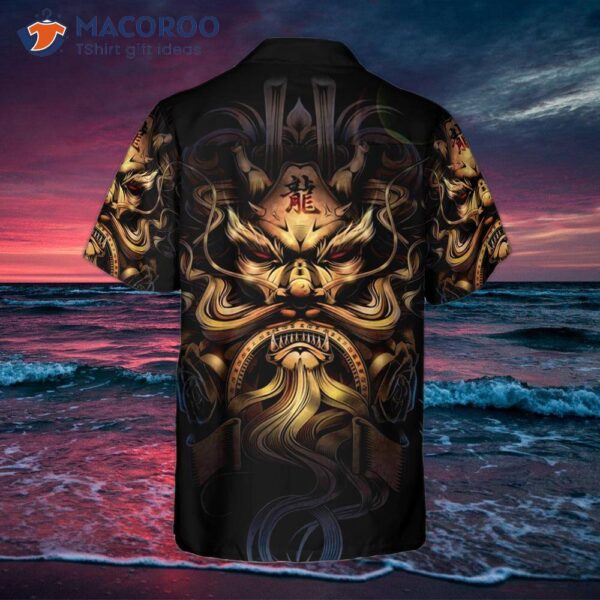 Japanese-style Dragon Hawaiian Shirt