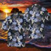 Japanese White Crane Hawaiian Shirt