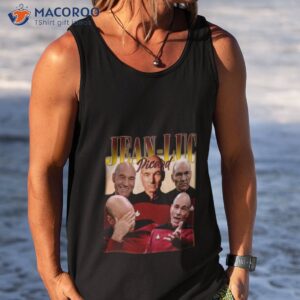 jean luc picard 90s vintage shirt tank top