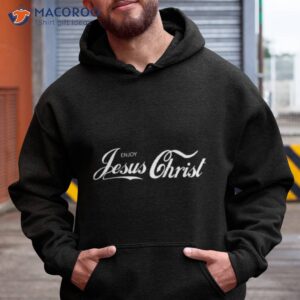 jesus christ coca cola style shirt hoodie