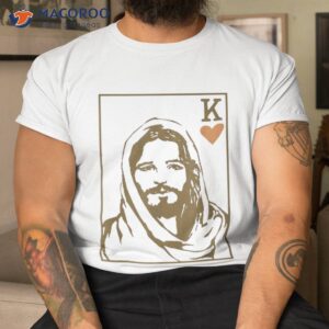 jesus king of hearts card christian gifts for shirt tshirt