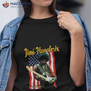 jimi hendrix american flag signature t shirt tshirt