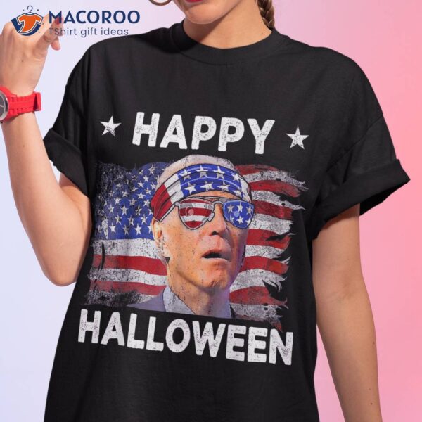 Joe Biden Happy Halloween Funny 4th Of July Shirt