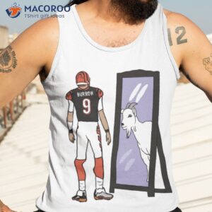 joe burrow mirror goat shirt tank top 3