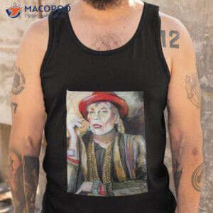 joni mitchell art shirt tank top