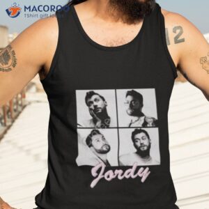 jordymusic merch jordy photo collage shirt tank top 3