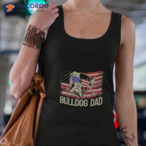 july 4th bulldog dad funny dog dad shirt tank top 4